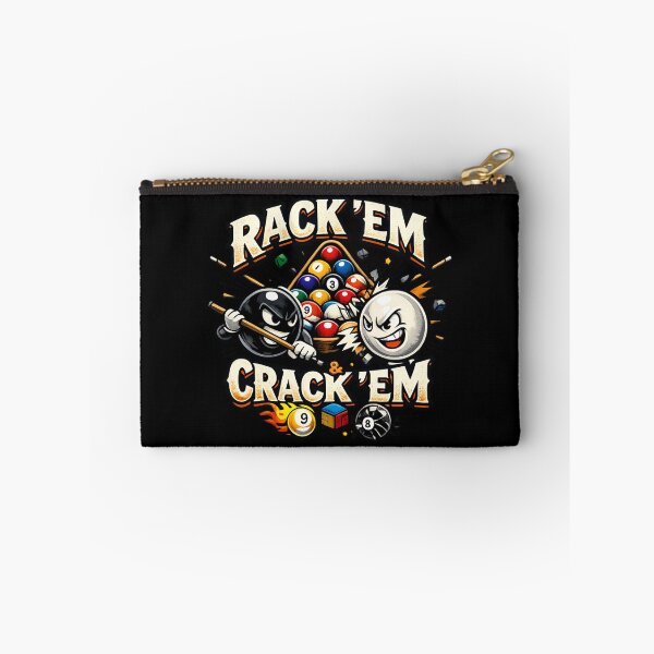 Item preview, Rack 'Em & Crack 'Em - Funny Billiards Pool Player  designed and sold by SidTastic .