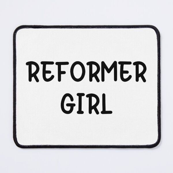 Item preview, Reformer Girl fun Minimalist Motivational Typography for Pilates Girls designed and sold by GenZenClub.