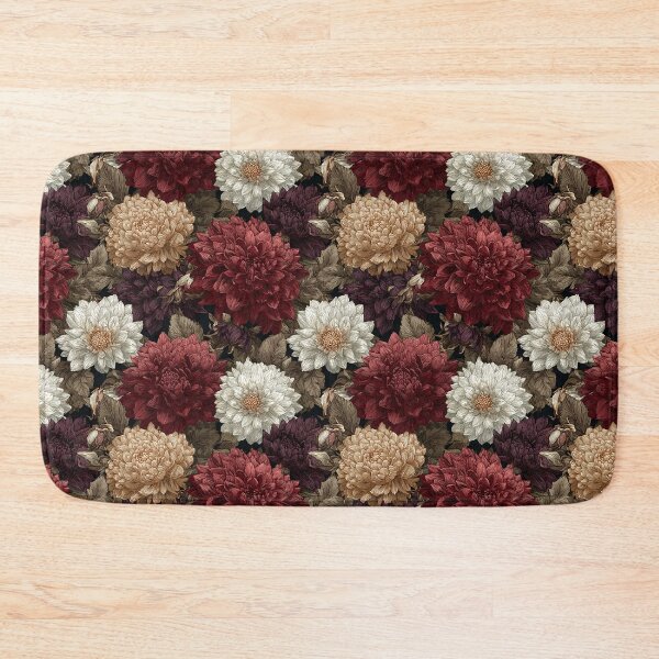 Item preview, Bold Dahlias Texture  - Retro Flower Floral  - Birthday Gifts For Her designed and sold by RoyalStarsPatts.