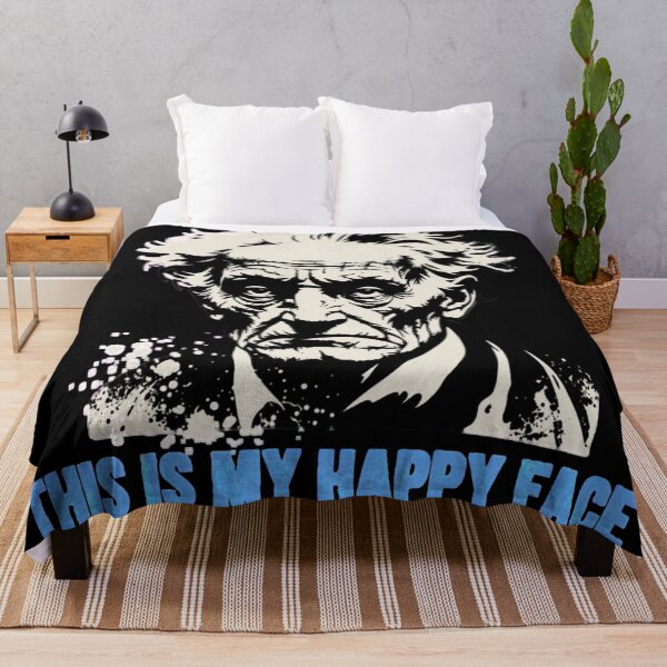Item preview, THIS IS MY HAPPY FACE - ARTHUR SCHOPENHAUER designed and sold by 123ks.