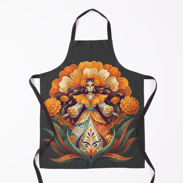 Item preview, Día de los Muertos Autumn Floral Guardian designed and sold by MythicCotton.
