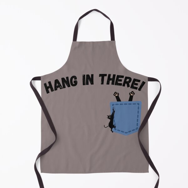 Item preview, Funny Cat Art - Hang In There Pocket Cat Meme designed and sold by AhmadAnnaPrints.
