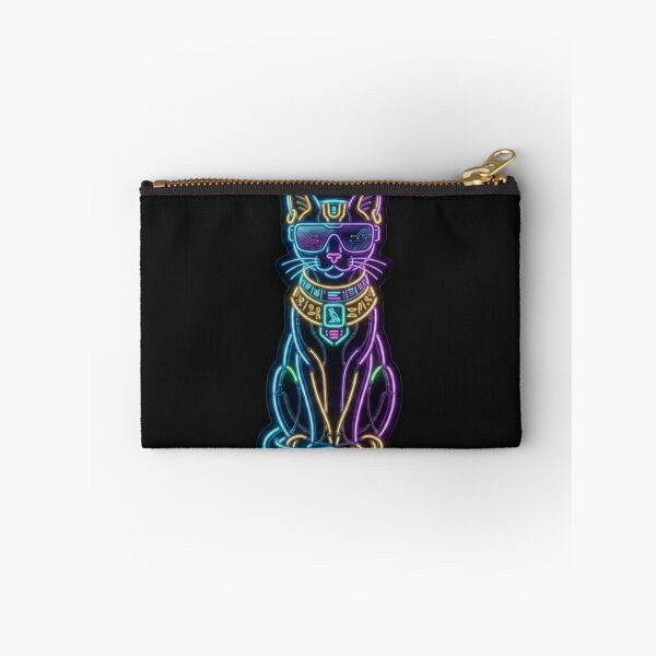 Item preview, Cyber Scarab Neon - Cyberpunk Ancient Egypt Art designed and sold by alalame.
