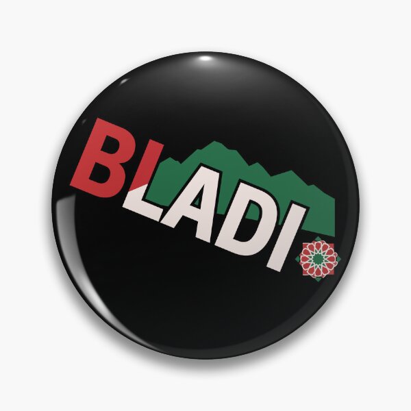 Item preview, Bladi Morocco Atlas Mountains Modern Graphic designed and sold by crouchingpixel.