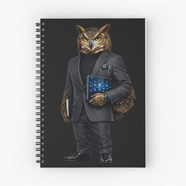 Item preview, NP-009 | Owl | AI Research Scientist designed and sold by D4NC1G3R.