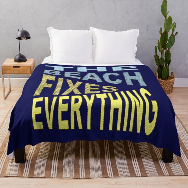 Item preview, Copy of The Beach Fixes Everything Vacation Vibes Quote designed and sold by taiche.
