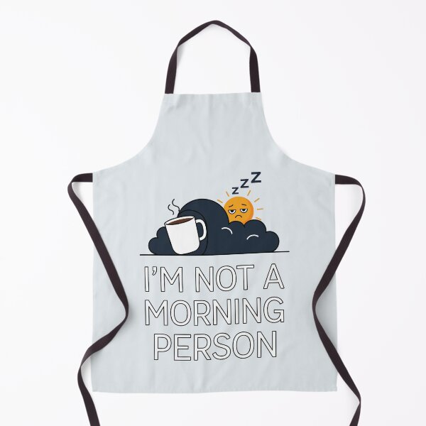Item preview, I'm Not a Morning Person designed and sold by Amir Faysal.