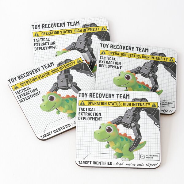 Item preview, Toy Recovery Team – Operation Status: High Intensity | Funny Preschool Teacher Gift designed and sold by Wintorque.
