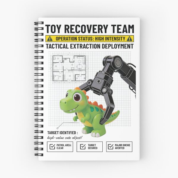 Item preview, Toy Recovery Team – Operation Status: High Intensity | Funny Preschool Teacher Gift designed and sold by Wintorque.