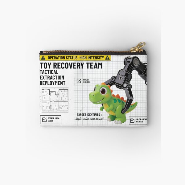 Item preview, Toy Recovery Team – Operation Status: High Intensity | Funny Preschool Teacher Gift designed and sold by Wintorque.