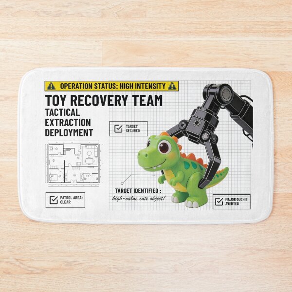Item preview, Toy Recovery Team – Operation Status: High Intensity | Funny Preschool Teacher Gift designed and sold by Wintorque.