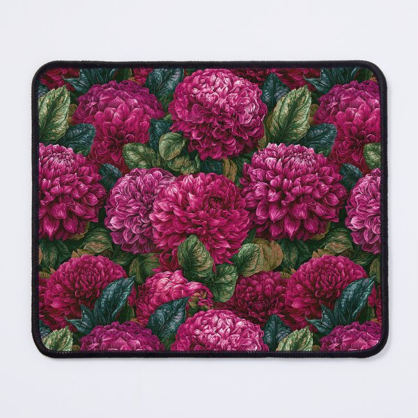 Item preview, Lush Dahlias Texture - Flower Garden Pattern - Birthday Gifts For Mom designed and sold by RoyalStarsPatts.
