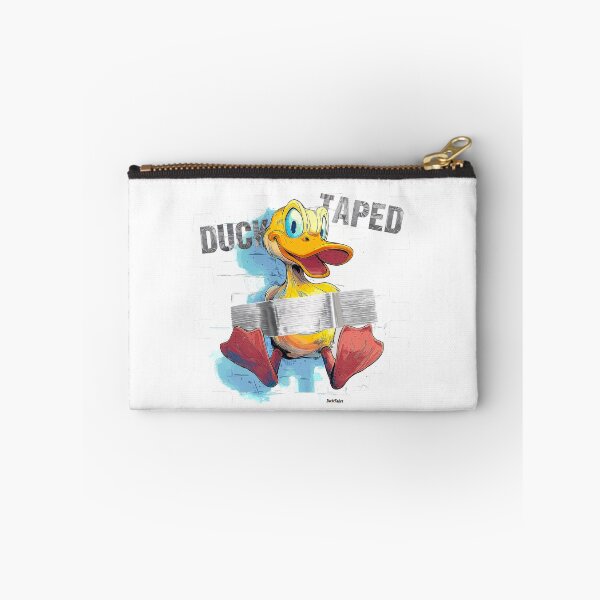Item preview, Duck Taped Funny Duct Tape Duck Pun designed and sold by DuckSmith.