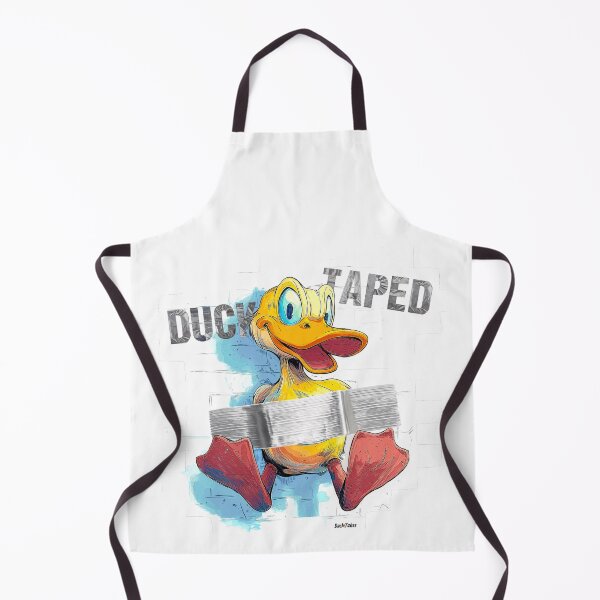 Item preview, Duck Taped Funny Duct Tape Duck Pun designed and sold by DuckSmith.