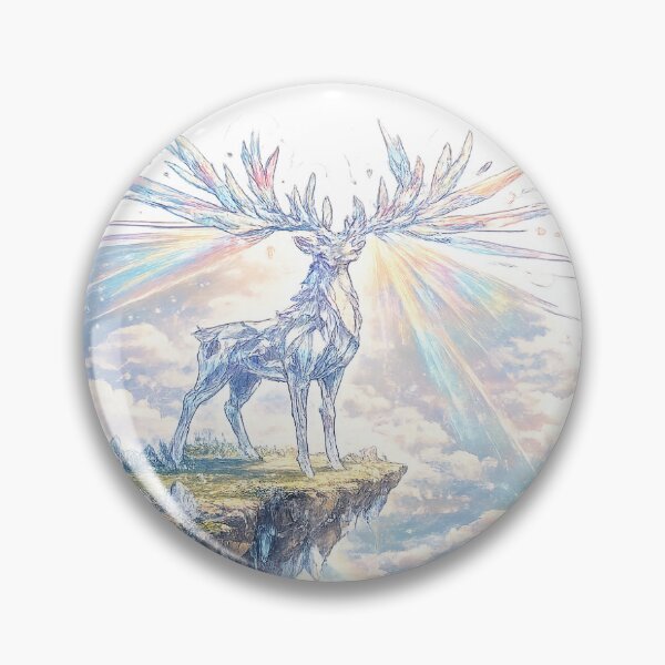 Item preview, Celestial ice reindeer Fantasy designed and sold by InkPixell.