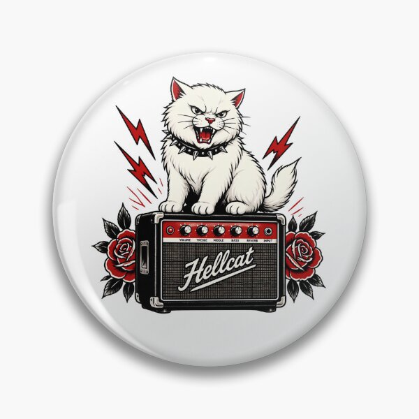 Item preview, Hellcat Amps Metal Cat designed and sold by DesignedByMarty.
