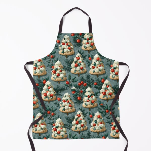 Item preview, Festive Christmas Tree Cookie and Berry Pattern designed and sold by colorful-white.