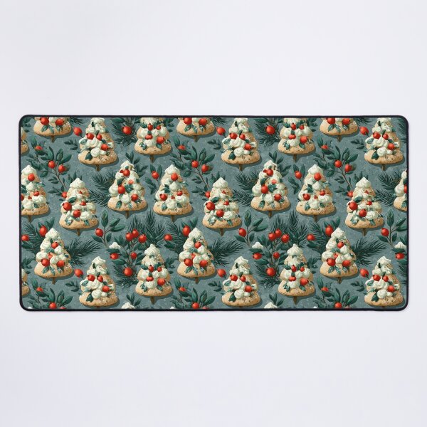 Item preview, Festive Christmas Tree Cookie and Berry Pattern designed and sold by colorful-white.