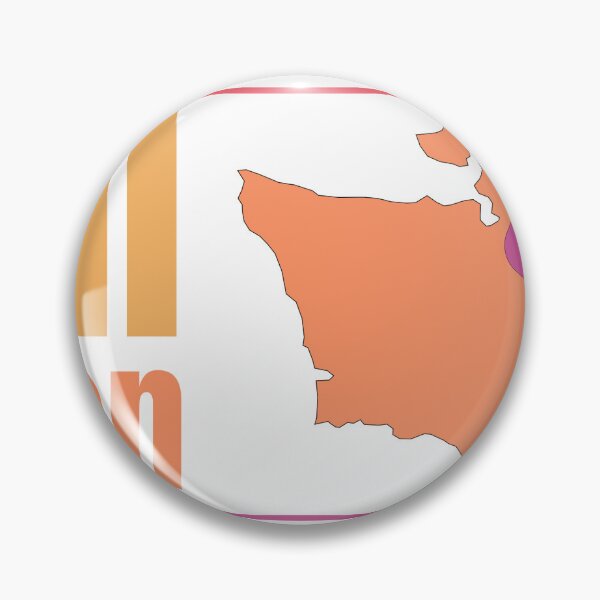 Item preview, Bothell Washington City Marked On Map designed and sold by TheIconSmith.