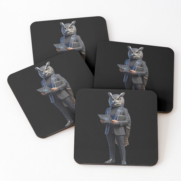 Item preview, NP-009a | Owl | AI Research Scientist designed and sold by D4NC1G3R®.