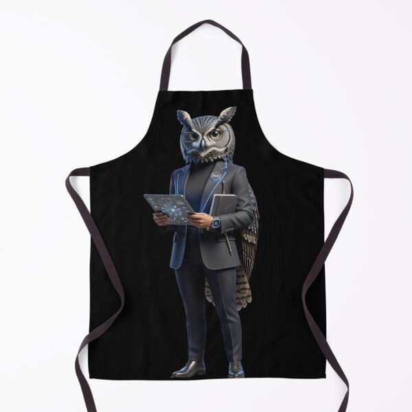 Item preview, NP-009a | Owl | AI Research Scientist designed and sold by D4NC1G3R®.