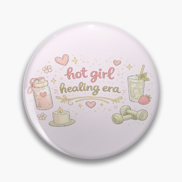 Item preview, Hot Girl Healing Era | Cute Self Care & Wellness Aesthetic designed and sold by My Gluten Free Life UK.