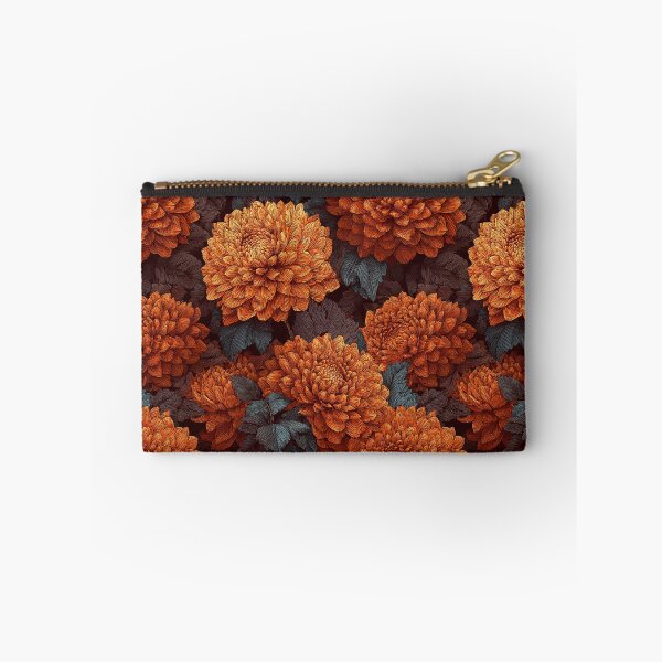 Item preview, Edgy Dahlias  - Flower Garden Pattern  - Christmas Gift Baskets designed and sold by RoyalStarsPatts.