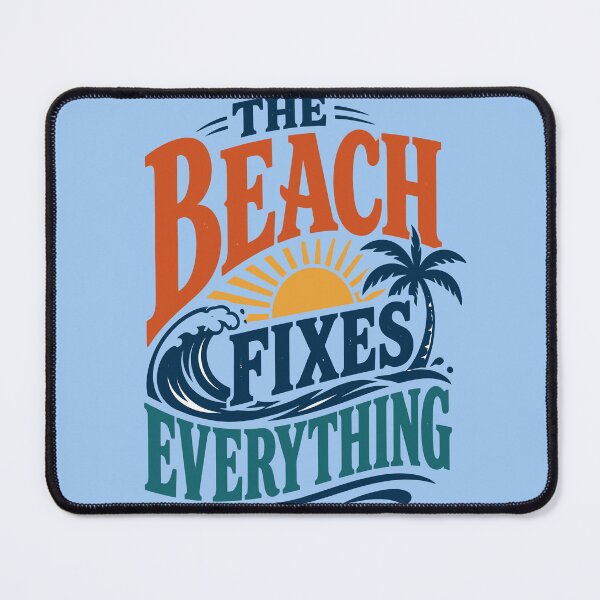Item preview, The Beach Fixes Everything Saltwater Therapy designed and sold by taiche.