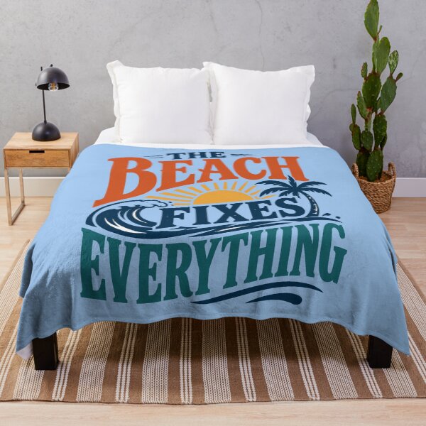 Item preview, The Beach Fixes Everything Saltwater Therapy designed and sold by taiche.
