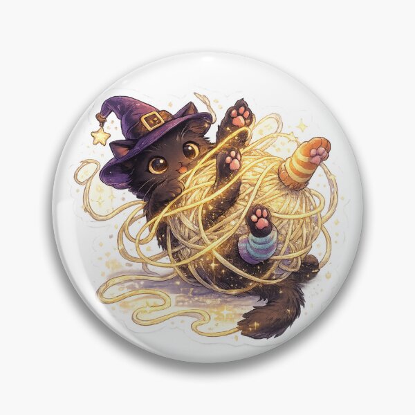 Item preview, Wizard Cat Casting Magic Spell designed and sold by InkPixell.