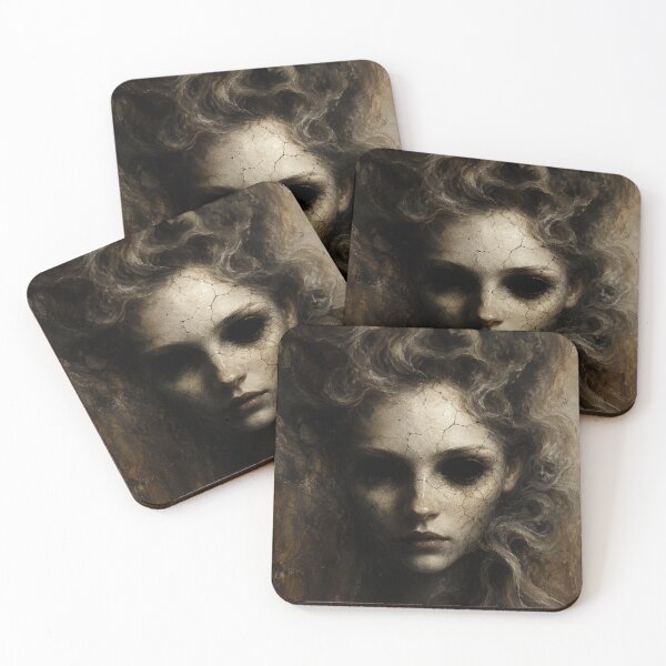Item preview, Whispers Beneath the Cracked Mask designed and sold by Pond21.