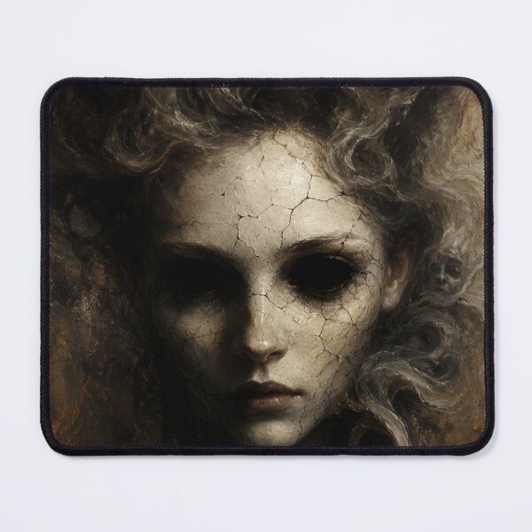 Item preview, Whispers Beneath the Cracked Mask designed and sold by Pond21.