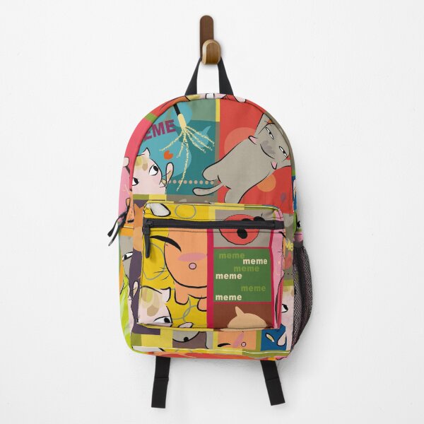 Item preview, Playful Cute Cats Colorful Collage Art designed and sold by aimicat.
