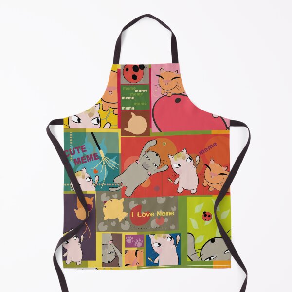Item preview, Playful Cute Cats Colorful Collage Art designed and sold by aimicat.