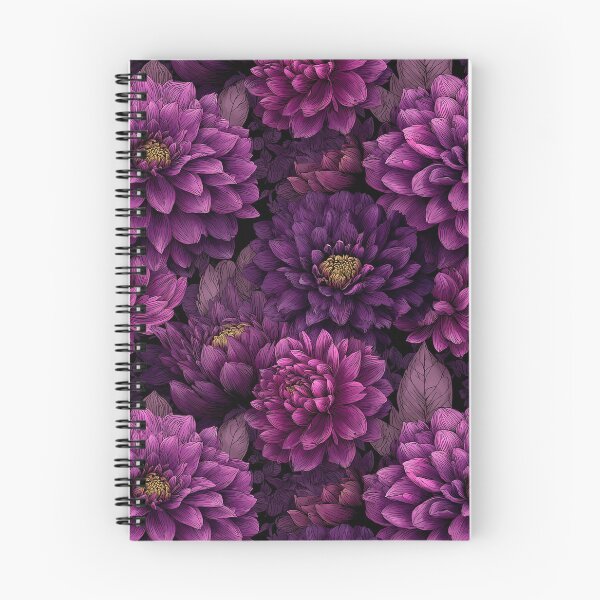Item preview, Fragrant Dahlias Floral  - Botanical Garden Pattern  - Christmas Gift Ideas designed and sold by RoyalStarsPatts.