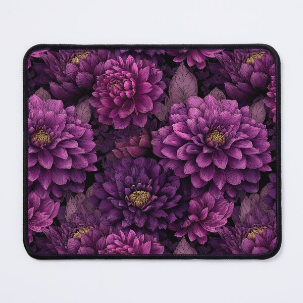 Item preview, Fragrant Dahlias Floral - Botanical Garden Pattern - Christmas Gift Ideas designed and sold by RoyalStarsPatts.