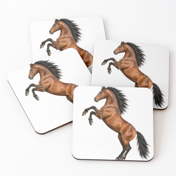 Item preview, Realistic Rearing Horse – Powerful Equine Art designed and sold by SmikiM.