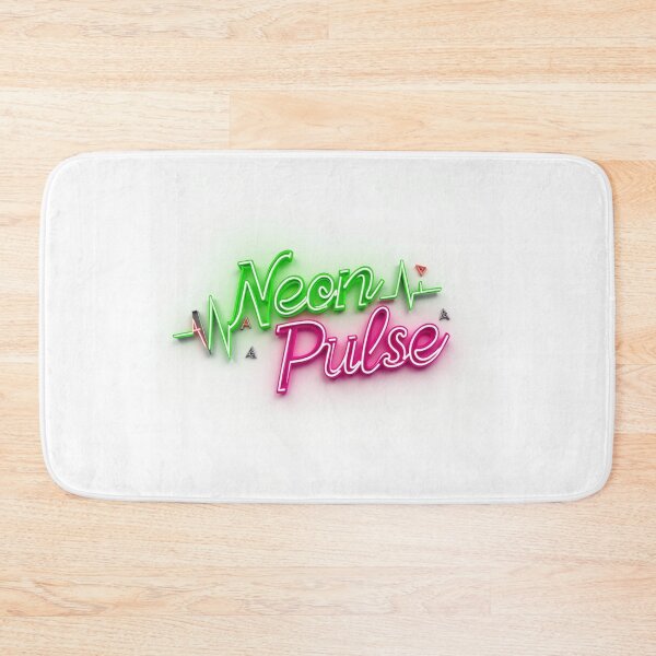 Item preview, Vibrant Neon Pulse Typography Art designed and sold by FlippoStories.