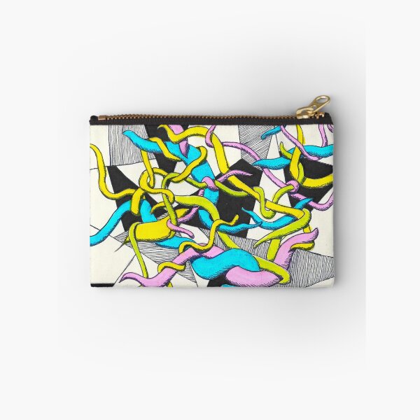 Item preview, Fun Chaotic Tangled Geometry Abstract Line Color Messy Doodle  designed and sold by BOKEbyTC.