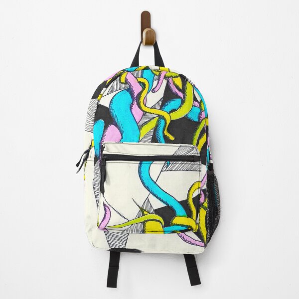 Item preview, Fun Chaotic Tangled Geometry Abstract Line Color Messy Doodle designed and sold by BOKEbyTC.