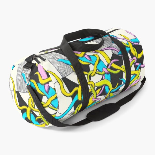 Item preview, Fun Chaotic Tangled Geometry Abstract Line Color Messy Doodle  designed and sold by BOKEbyTC.