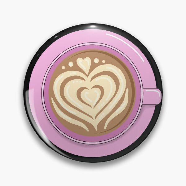 Item preview, Valentines Heart Latte designed and sold by HRSCreates.