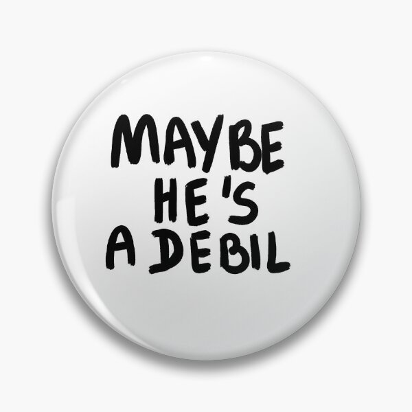 Item preview, maybe he's a debil designed and sold by Kasia1987t.