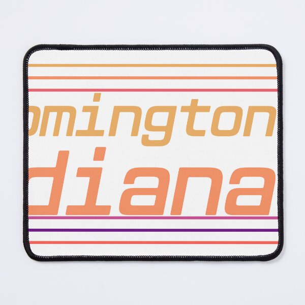 Item preview, Bloomington Indiana City Marked On Map designed and sold by TheIconSmith.