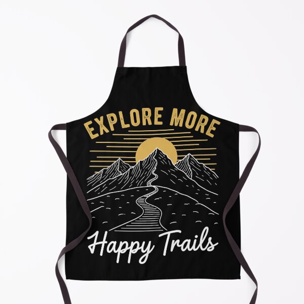 Aperçu de l'œuvre Explorez davantage le sentier rétro Happy Trails Mountain Pathway créée et vendue par Amir Faysal.