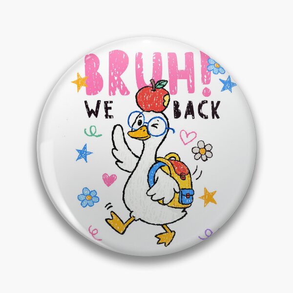 Artikelvorschau, Bruh We Back Funny School Goose entworfen und verkauft von suechtmpoa.