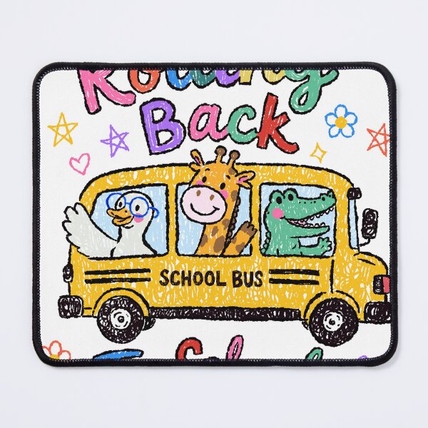 Item preview, Rolling Back To School Bus Animals designed and sold by suechtmpoa.