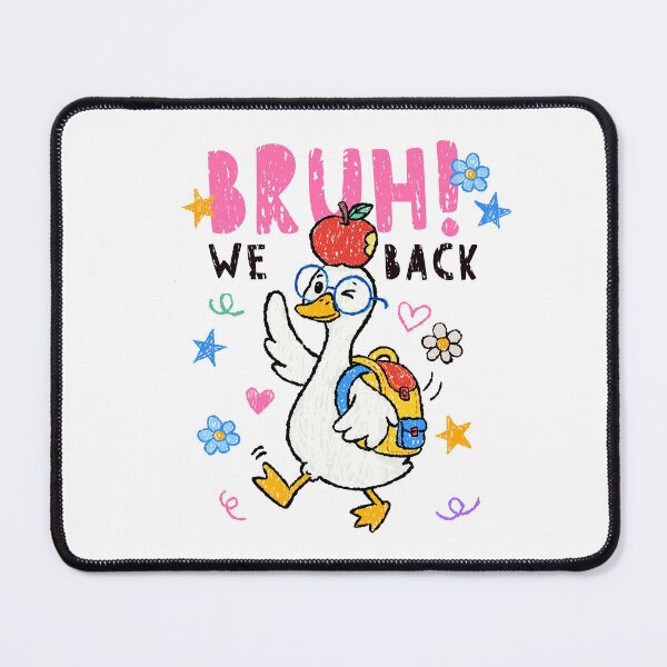 Item preview, Bruh We Back Funny School Goose designed and sold by suechtmpoa.