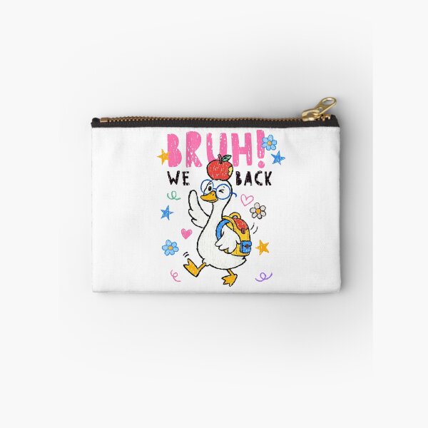 Item preview, Bruh We Back Funny School Goose designed and sold by suechtmpoa.