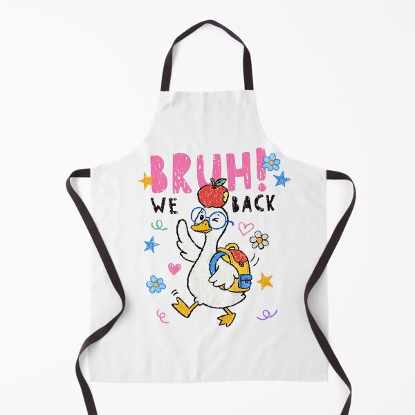 Item preview, Bruh We Back Funny School Goose designed and sold by suechtmpoa.